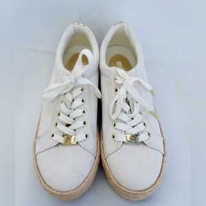 Michael Kors White Golf Libby Espadrille Sneaker